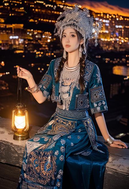 苗元素衣服SDXL|Hmong Elements costume