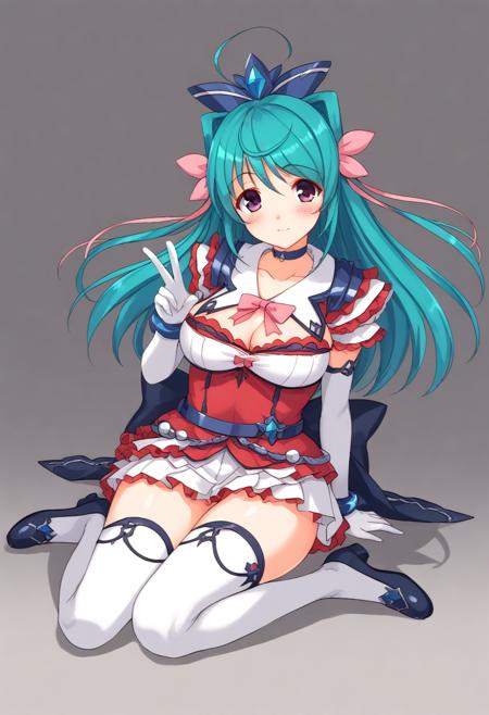 Lemmtear Theta レムティシア・シータ XL (Mahou Senshi Lemmtear Knights,魔法戦士レムティアナイツ)版本pony-v1.0 (ID: 453329)