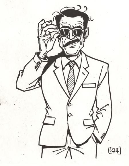 French 1970's Satirical Comics - Gotlib Style