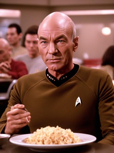 Patrick Stewart (actor) as Jean-Luc Picard [XL]