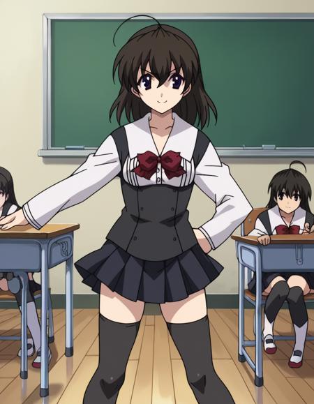 Sekai Saionji (西園寺 世界) - School Days (スクールデイズ)