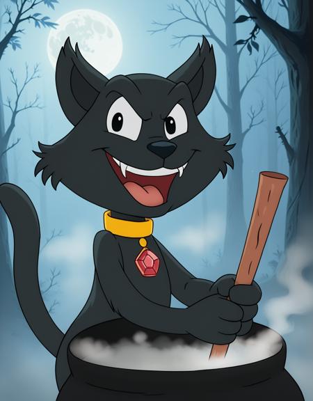 Salem Saberhagen - Sabrina: The Animated Series for Pony XL版本v1.0 (ID: 977140)