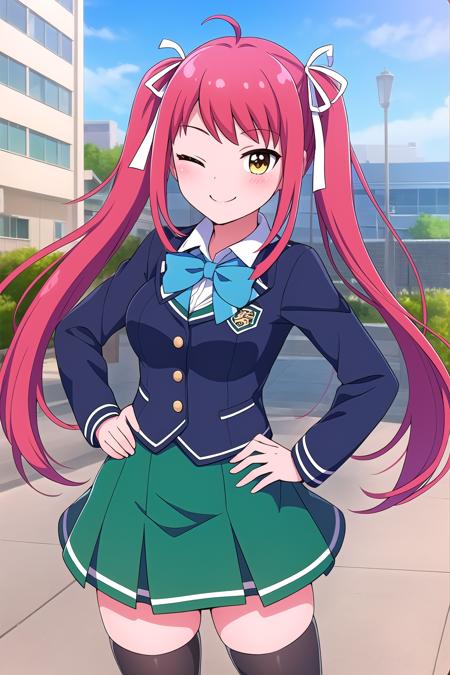 Hasumi Urara (Battle Girl High School) | 蓮見うらら (バトルガール ハイスクール)版本v1.0 (ID: 364373)