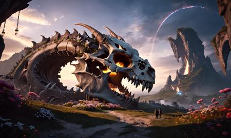 Absurd Monolith Landscapes SDXL(Concept)