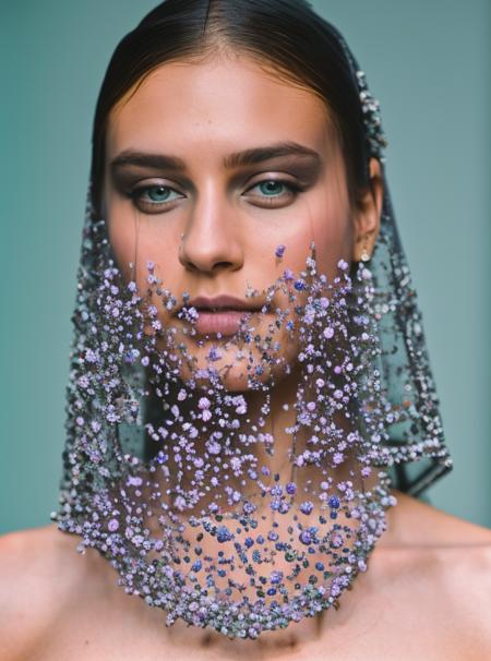 Beaded Veil