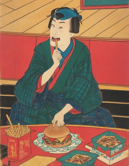 浮世絵(Ukiyo-e) Style