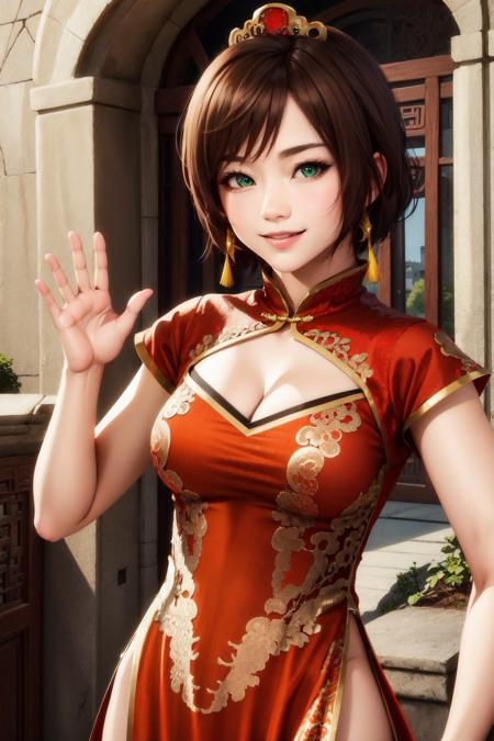 Sun Shang Xiang/孫尚香 - Dynasty Warriors 8 (w/ Cheongsam) | LoRA
