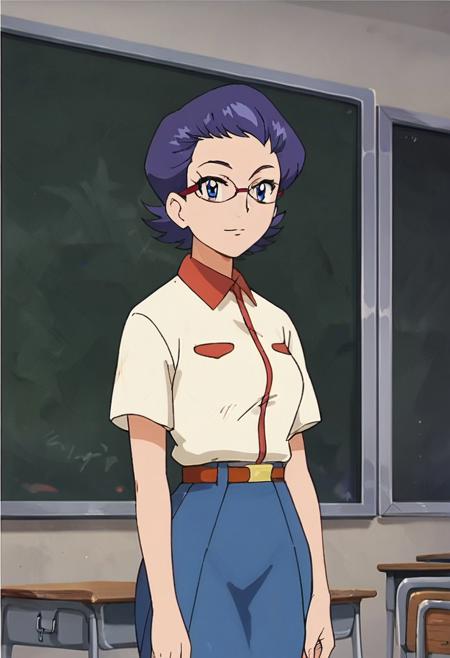 Goh and Chloe's teacher Pokemon Anime版本V1 (ID: 1156190)