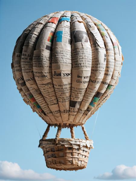 Papier Mache Style SDXL