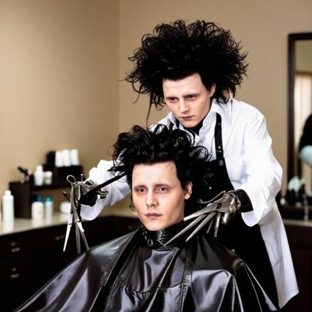 Edward Scissorhands - SDXL