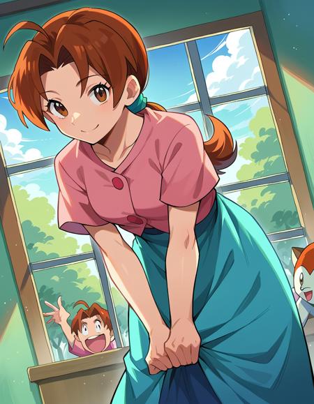 Delia Ketchum (ハナコ) - Pokemon (ポケモン)版本booru (ID: 418314)