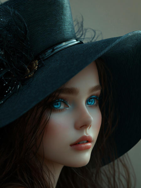 Portrait shiny face SD