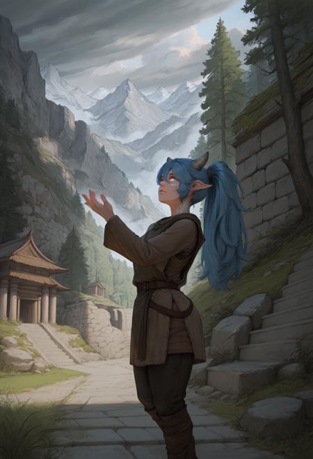 Neiva Deep Water (Skyrim) OC Character - Lora Illustrious