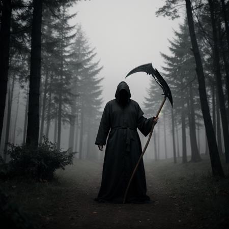 Grim Reaper cinematic style XL + SD1.5