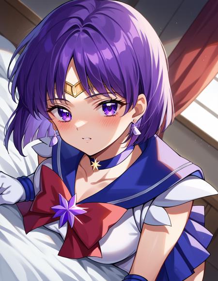 Hotaru Tomoe (土萠 ほたる) / Sailor Saturn (セーラーサターン) - Sailor Moon (美少女戦士セーラームーン) - COMMISSION W/ DATASET