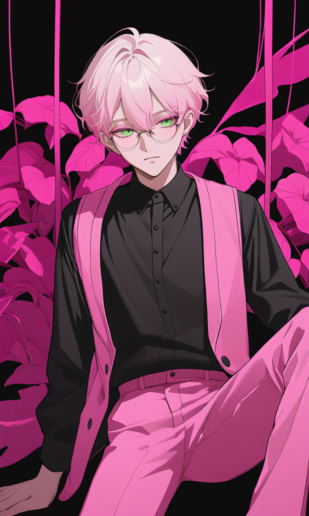 Black & Pink