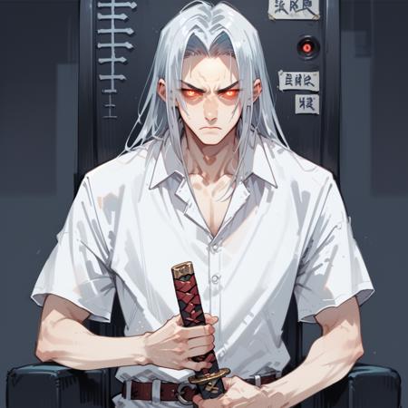 Shin Natsume from Tenjo Tenge