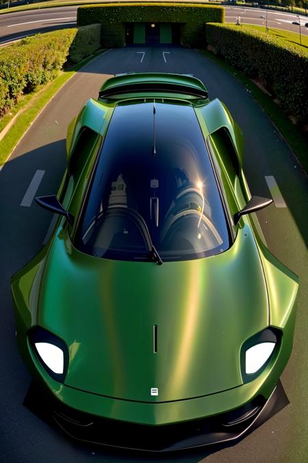 Futuristic SuperCar Generator Concept