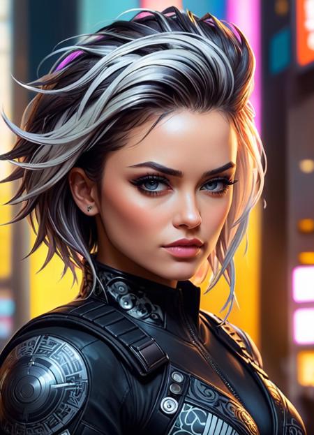 FF Cyberpunk Style Series (+Dataset)