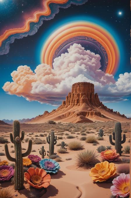 Psychedelic Landscape (Pony/PSDXL, SD1.5)版本psychedelic-landscapePONY (ID: 1208997)