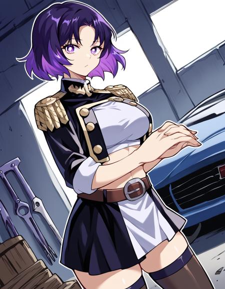 Yakumo Ezo (蝦夷(えぞ) 夜(や)雲(くも)) - Chained Soldier (魔都精兵のスレイブ) - COMMISSION