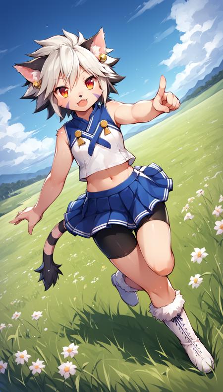(Illustrious/Pony/1.5) Elh Melizée (Solatorobo: Red the Hunter)