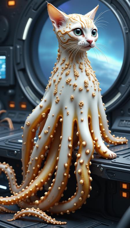 Cephalyra - Human/Squid hybrid - FLUX版本v1.0 (ID: 898339)