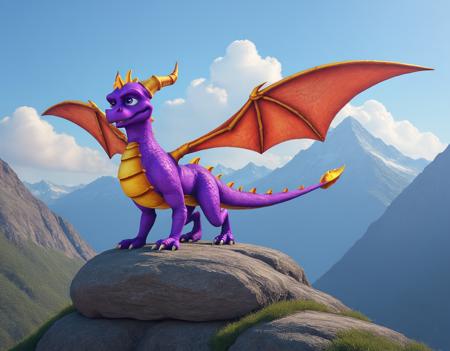 Spyro【 The legend of Spyro - Dawn of the Dragon 】