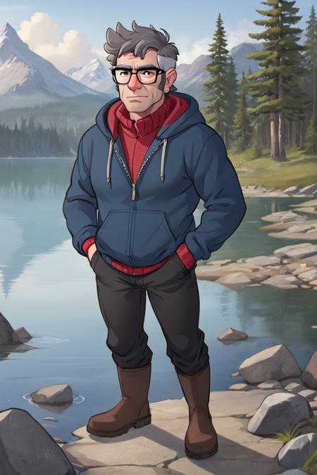Stanford (Ford) Pines - Gravity Falls [LoRA]