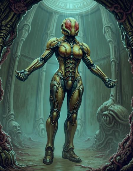 Scorn Environment Art Style Flux