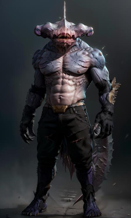 Hammerhead Alien (Concept)
