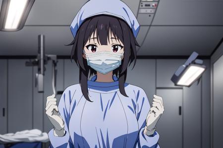 Surgeon Hands Up