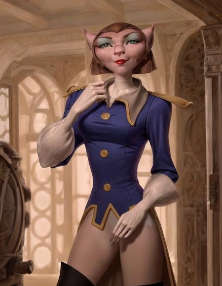 Captain Amelia - Treasure Planet