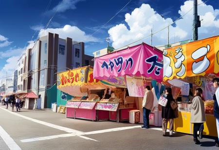 お祭りの屋台 / omatsuri PONY