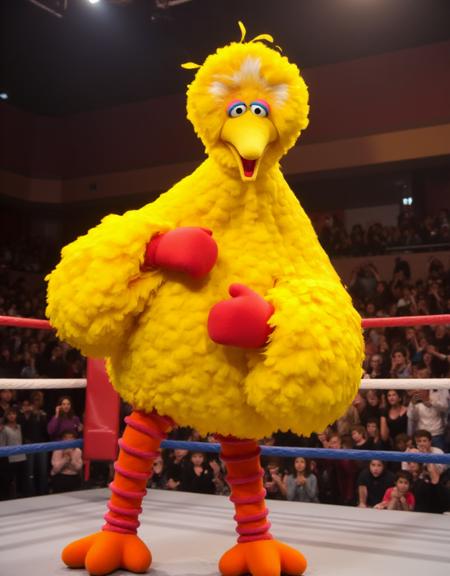 Big Bird - Sesame Street - Flux1.D & SDXL