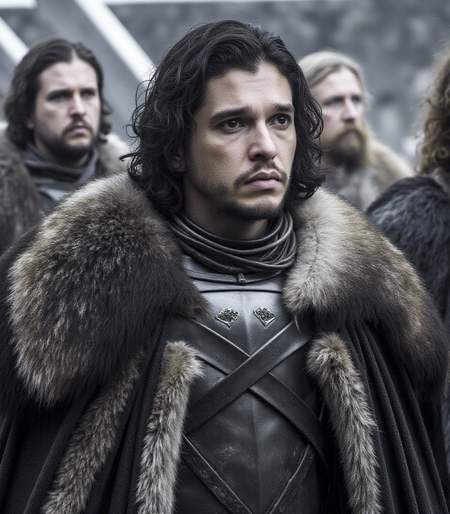 Jon Snow - (Kit Harington) - Game of Thrones - FLUX