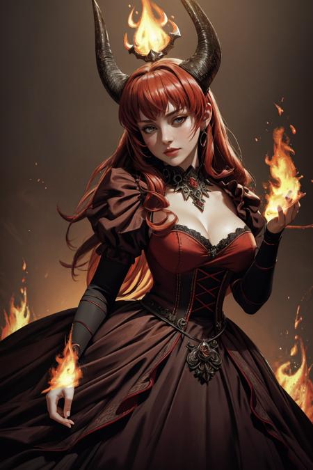 Royal Gowns - an EDG collection版本Ifrit Gowns (ID: 124879)