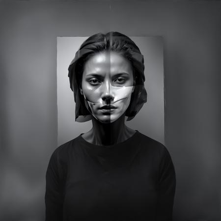 Jorg Karg (Monochrome Surrealism) [SDXL]