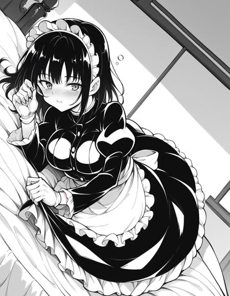 Tsubaki Rurikawa (瑠璃川 椿) - [Kyockchokyock (Kyockcho)] Maid Kyouiku -Botsuraku Kizoku Rurikawa Tsubaki- ([きょくちょ局 (きょくちょ)] メイド教育 -没落貴族瑠璃川椿-)