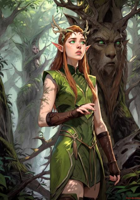 Dungeons and Dragons Art Style