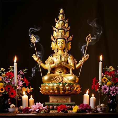 FLUX佛像系列_千手千眼觀是音菩薩