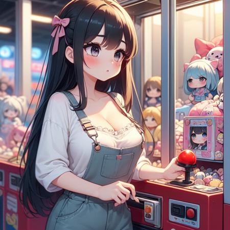 girl like claw machine