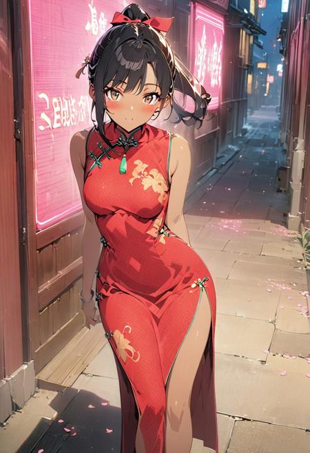 Anime Style Chinese Cheongsam Dress