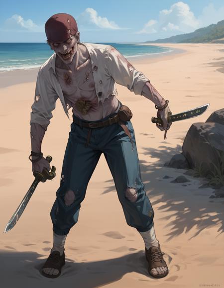 Zombie Pirate | Vampire Coast (Total War Warhammer)版本V1 (ID: 826016)
