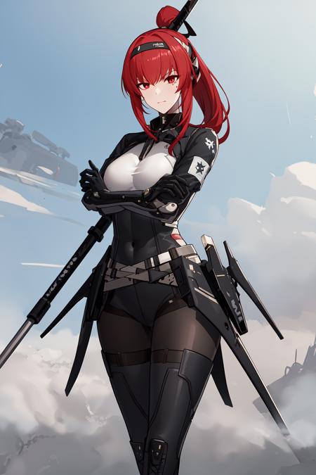 Vera Garnet + Sorrowful Rose/Wavebender Coatings - Punishing Gray Raven (Character)