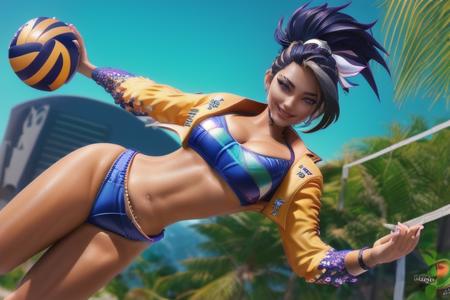 KDA Akali from League of Legends | Pony /SD1.5