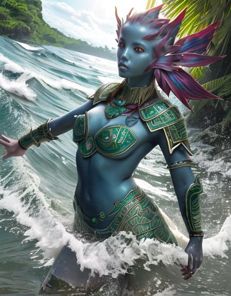 Character Change - Tropical Merfolk - Merfolk of Ixalan