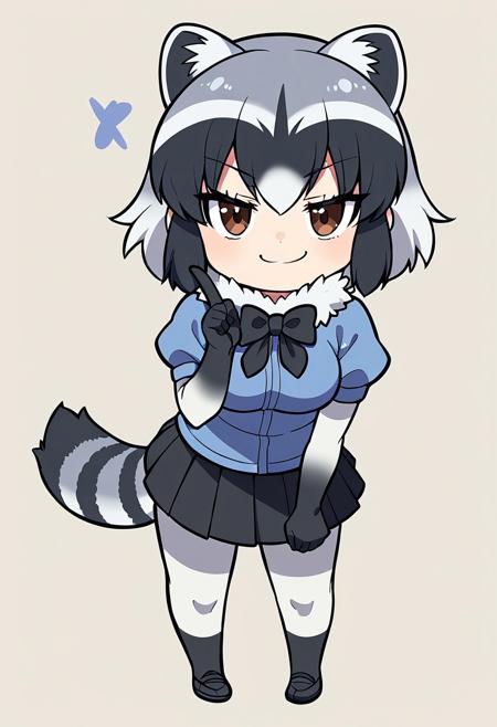 Common Raccoon/Arai-San (Kemono Friends) [Pony]