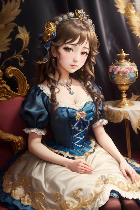 style of Baroque patten 354