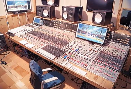 Recording studio / Control booth / PONY